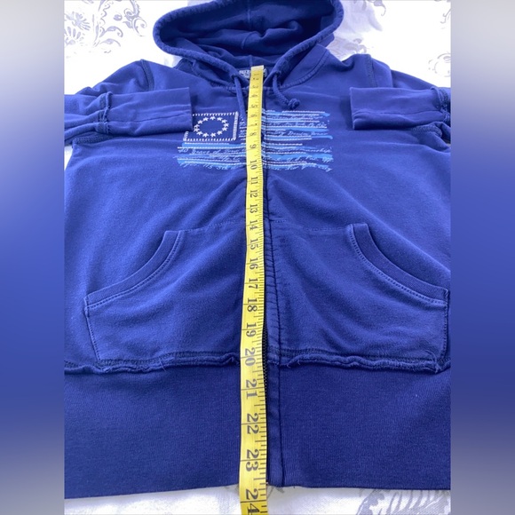 Y2K Polo Ralph Lauren Full Zip
Hoodie Sweatshirt Blue Flag
Polo‎ Jeans Co - Picture 8 of 12